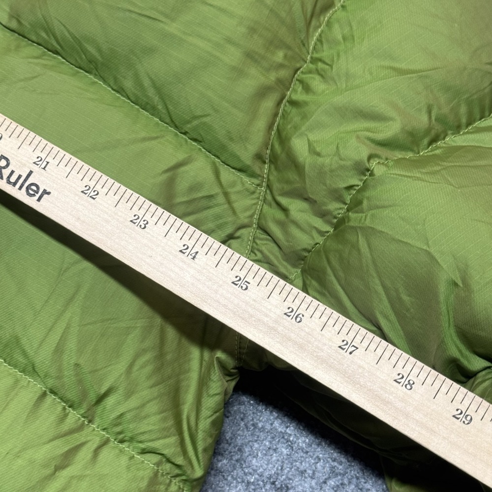 Spyder Down Jacket Mens XL Green Hooded Puffer Insulated Ski Snow Winter Coat - Picture 12 of 13